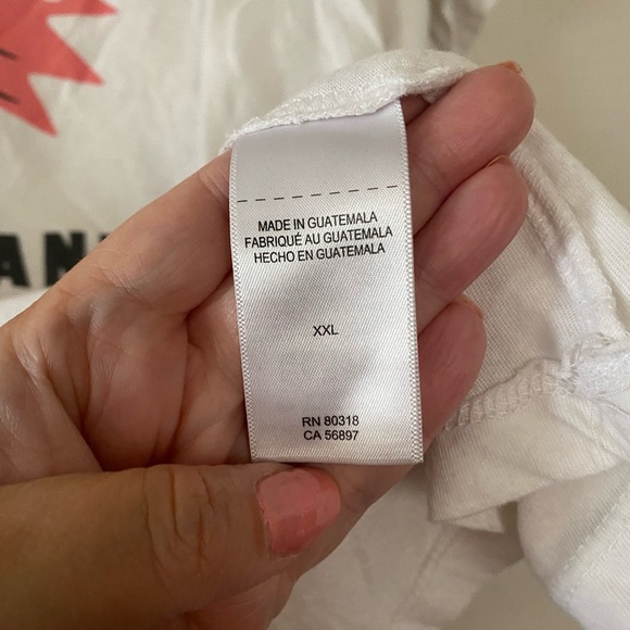 Lucky Brand Cactus Club Boxy White T Shirt Women’s Size XXL Graphic Tee - Picture 5 of 8